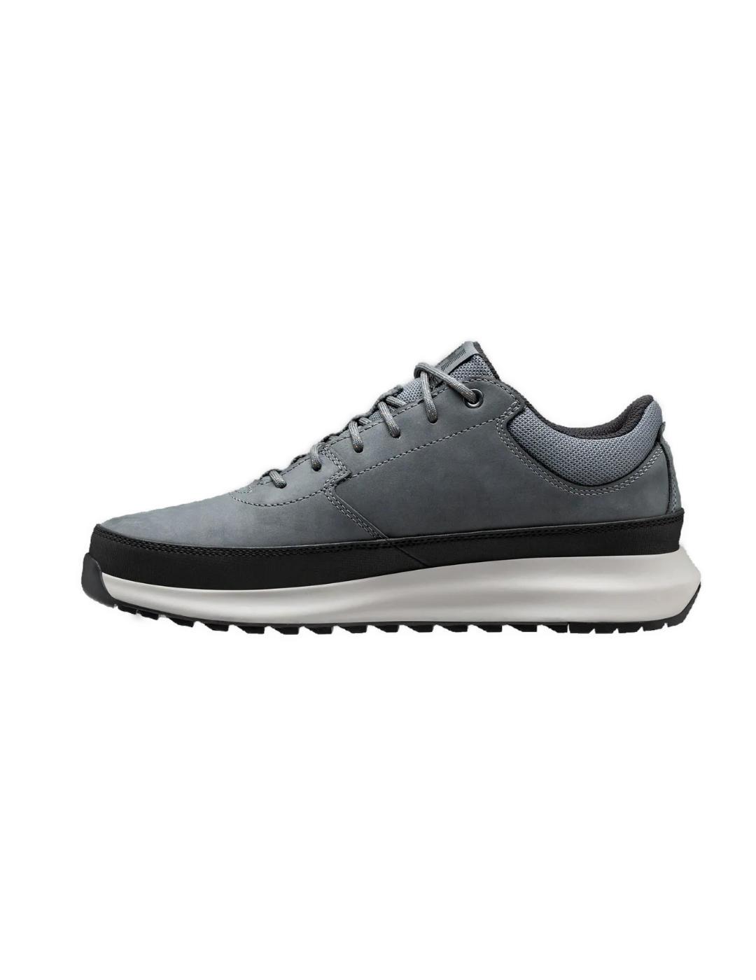 Zapatillas Helly Hansen gris piel impermeable para hombre