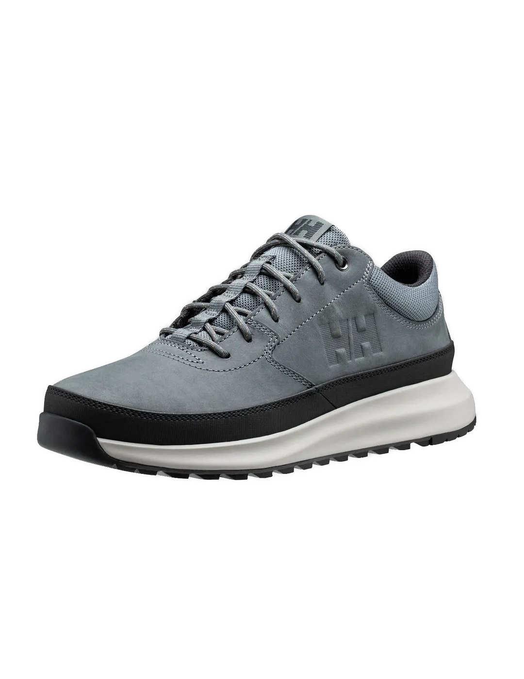 Zapatillas Helly Hansen gris piel impermeable para hombre