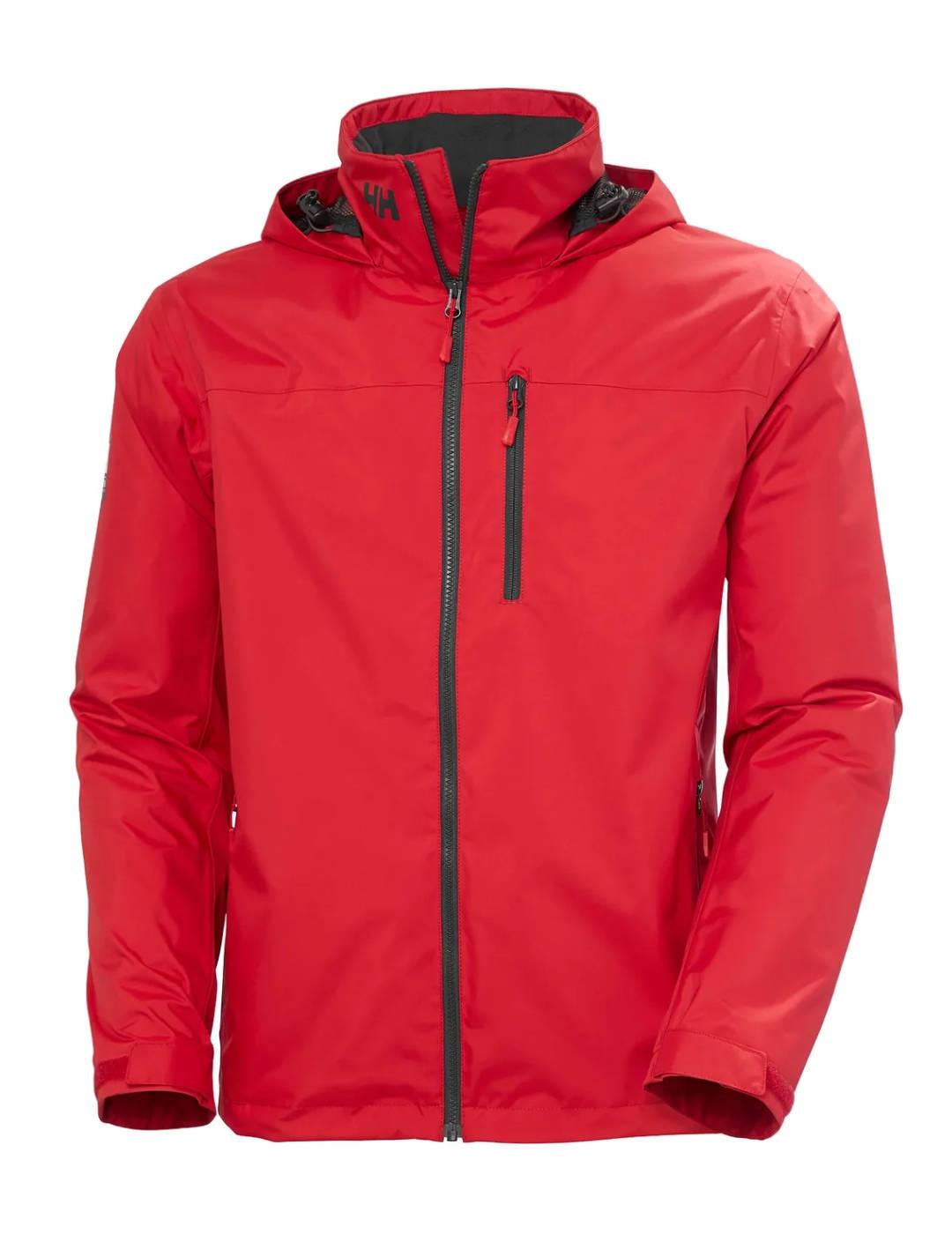 Chaqueta Helly Hansen Midlayer roja impermeable para hombre