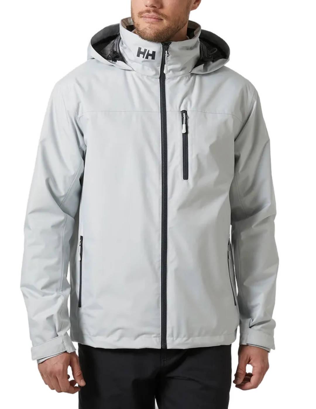 Chaqueta Helly Hansen Midlayer gris impermeable para hombre
