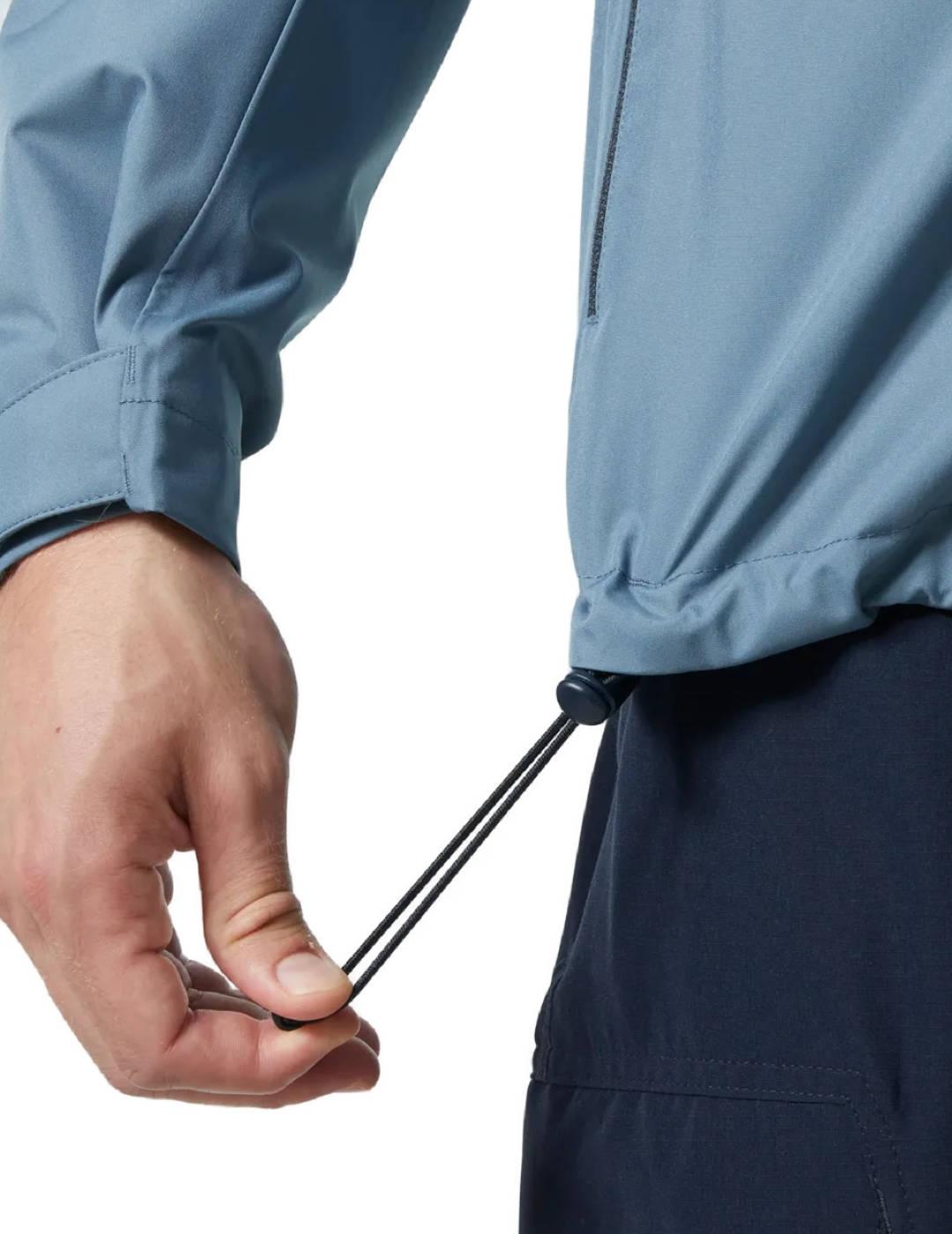 Chaqueta Helly Hansen Midlayer azul impermeable para hombre