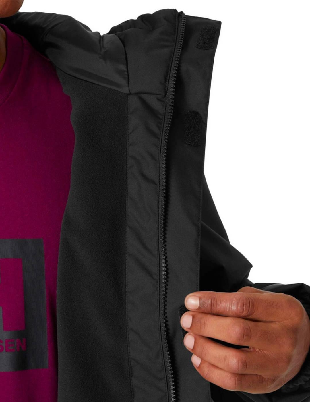 Chaqueta Helly Hansen Vancouver negra aislante de hombre