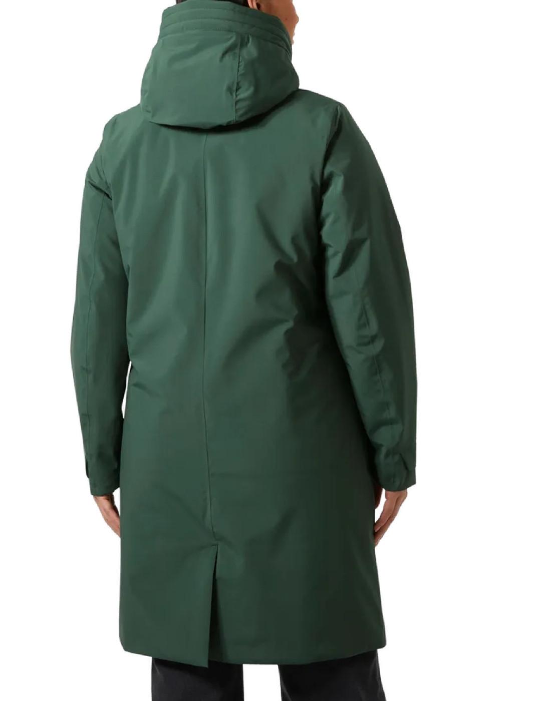 Chaqueta Helly Hansen Victoria verde aislante para mujer