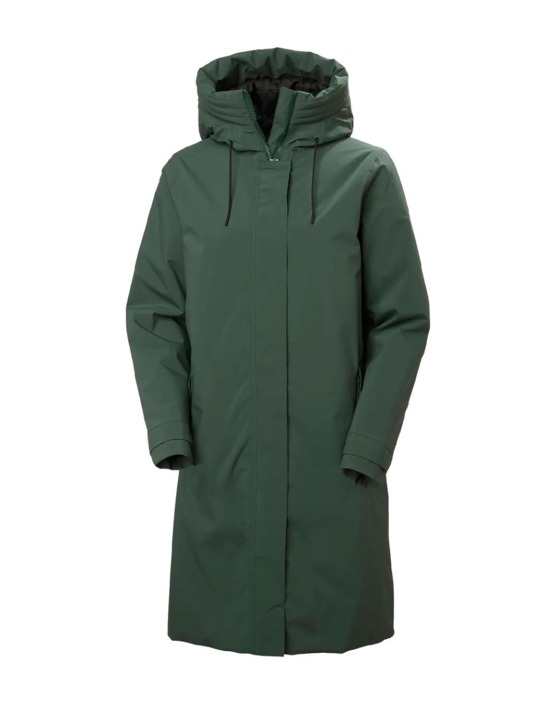 Chaqueta Helly Hansen Victoria verde aislante para mujer