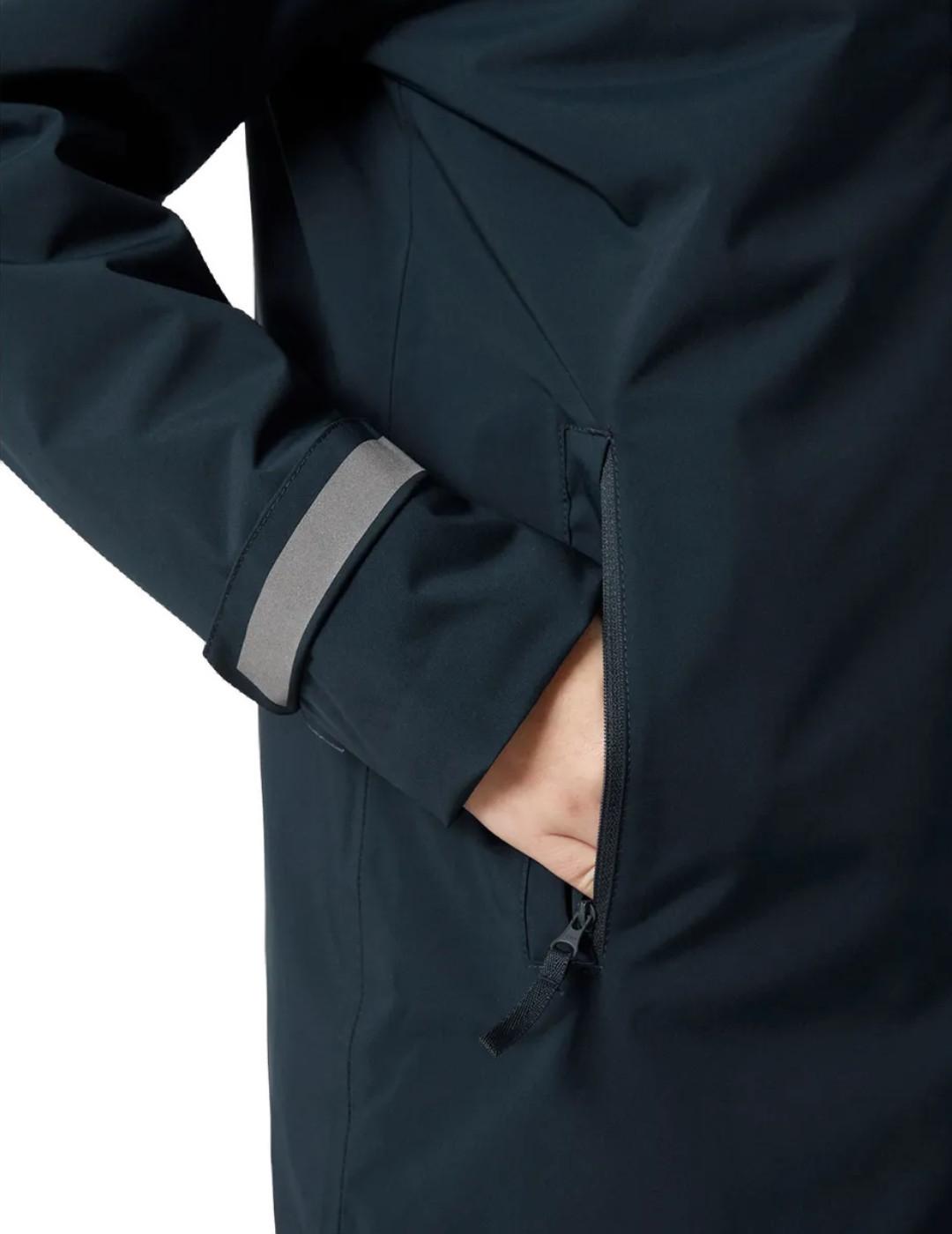 Chaqueta larga Helly Hansen Victoria marino mujer