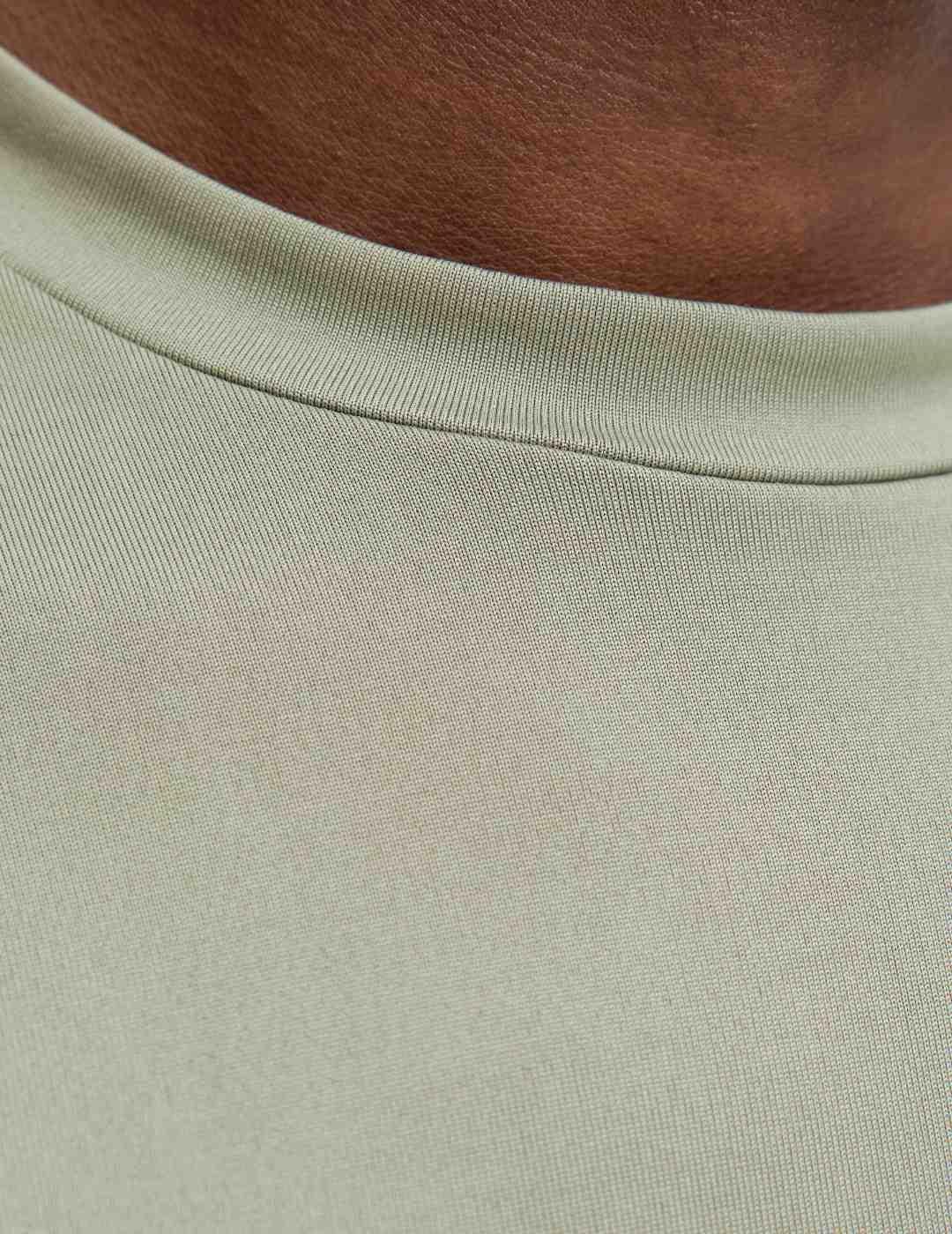 Camiseta Jack&Jones Amsterdam verde manga corta de hombre