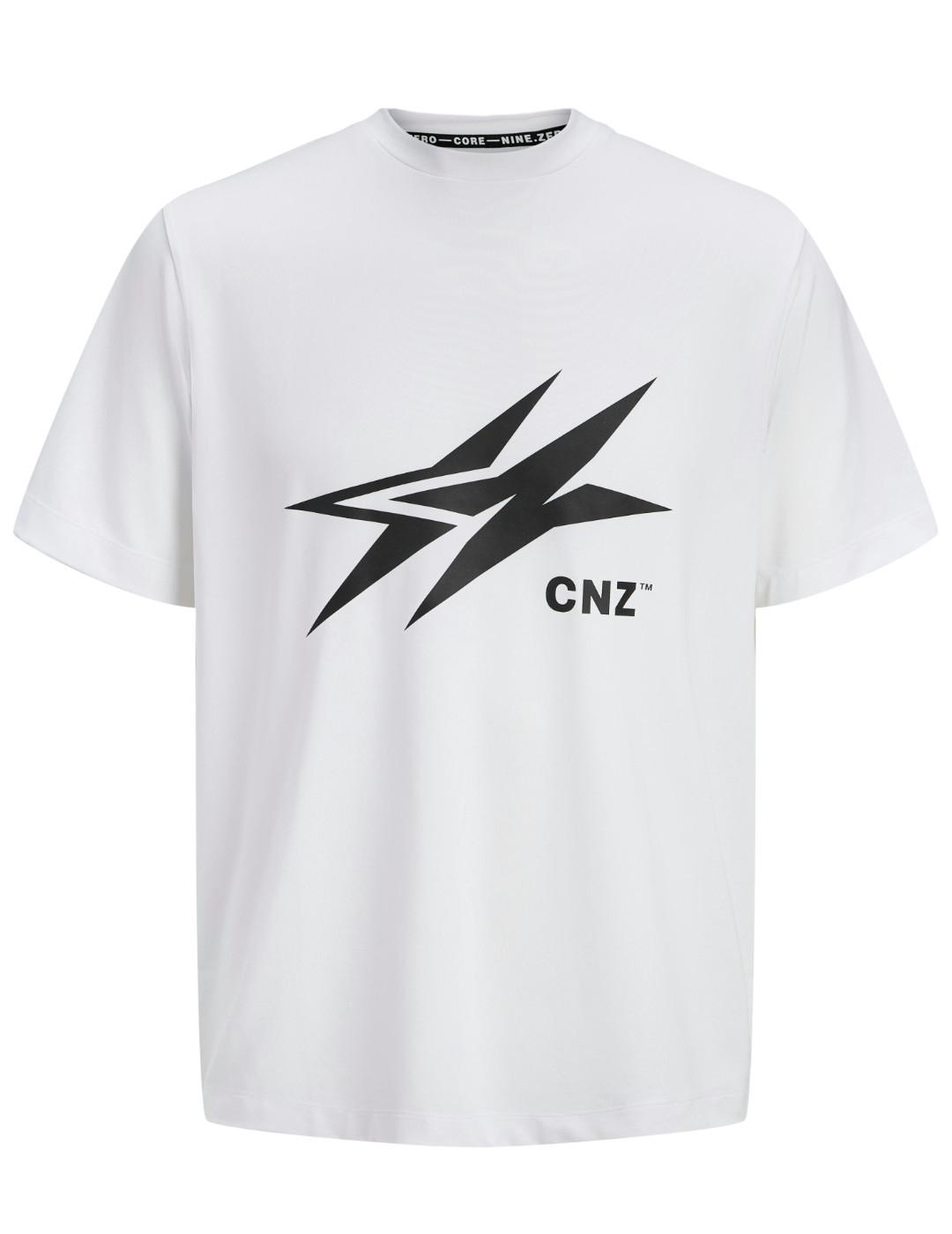 Camiseta Jack&Jones Amsterdam blanca manga corta de hombre