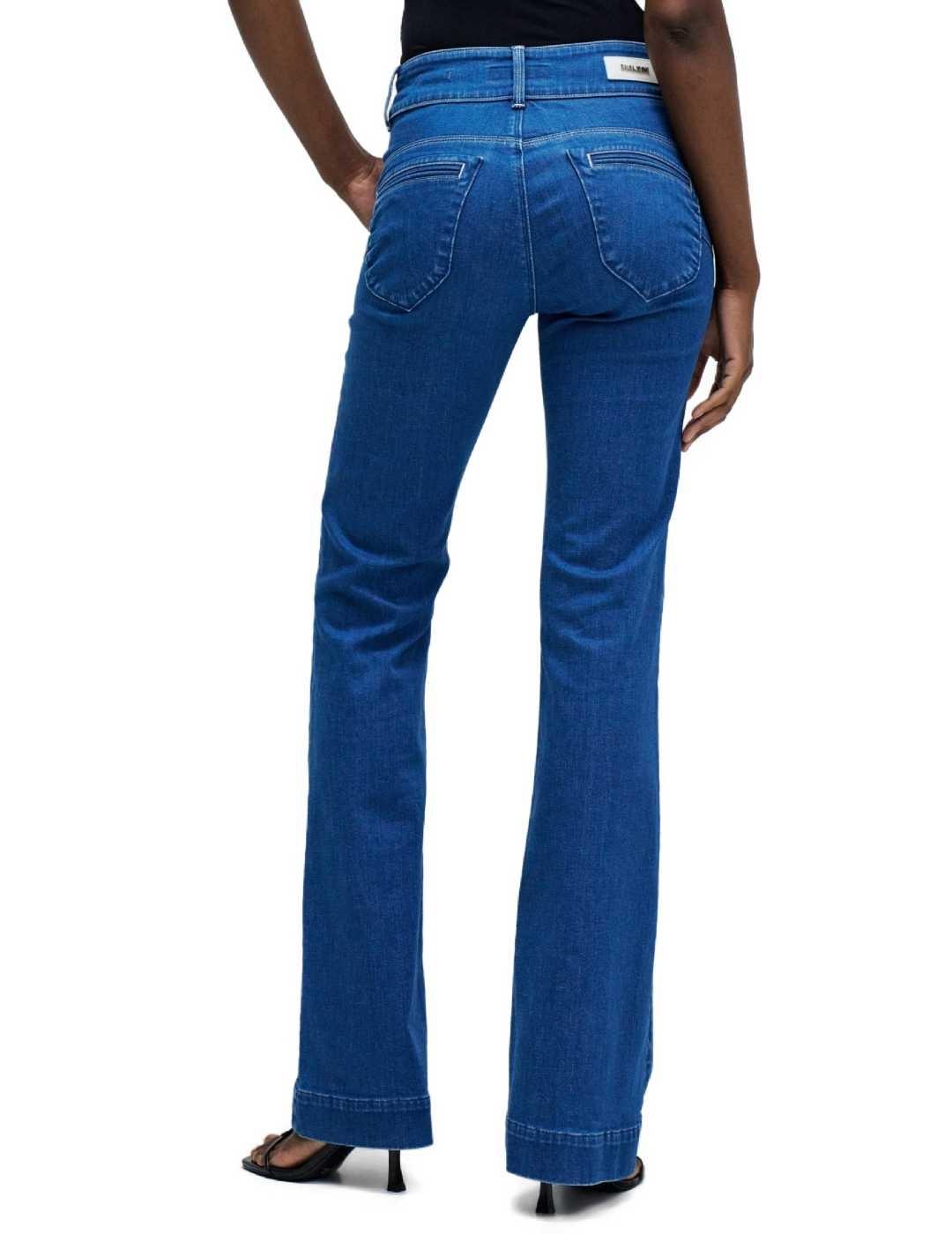 Chino Salsa Push in secret con cadena azul claro de mujer