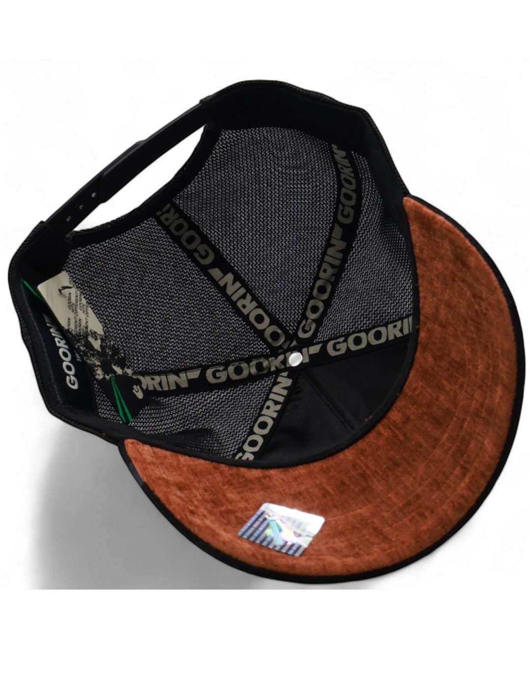 Gorra Goorin Bros Iced Panther parche en brillo negra unisex