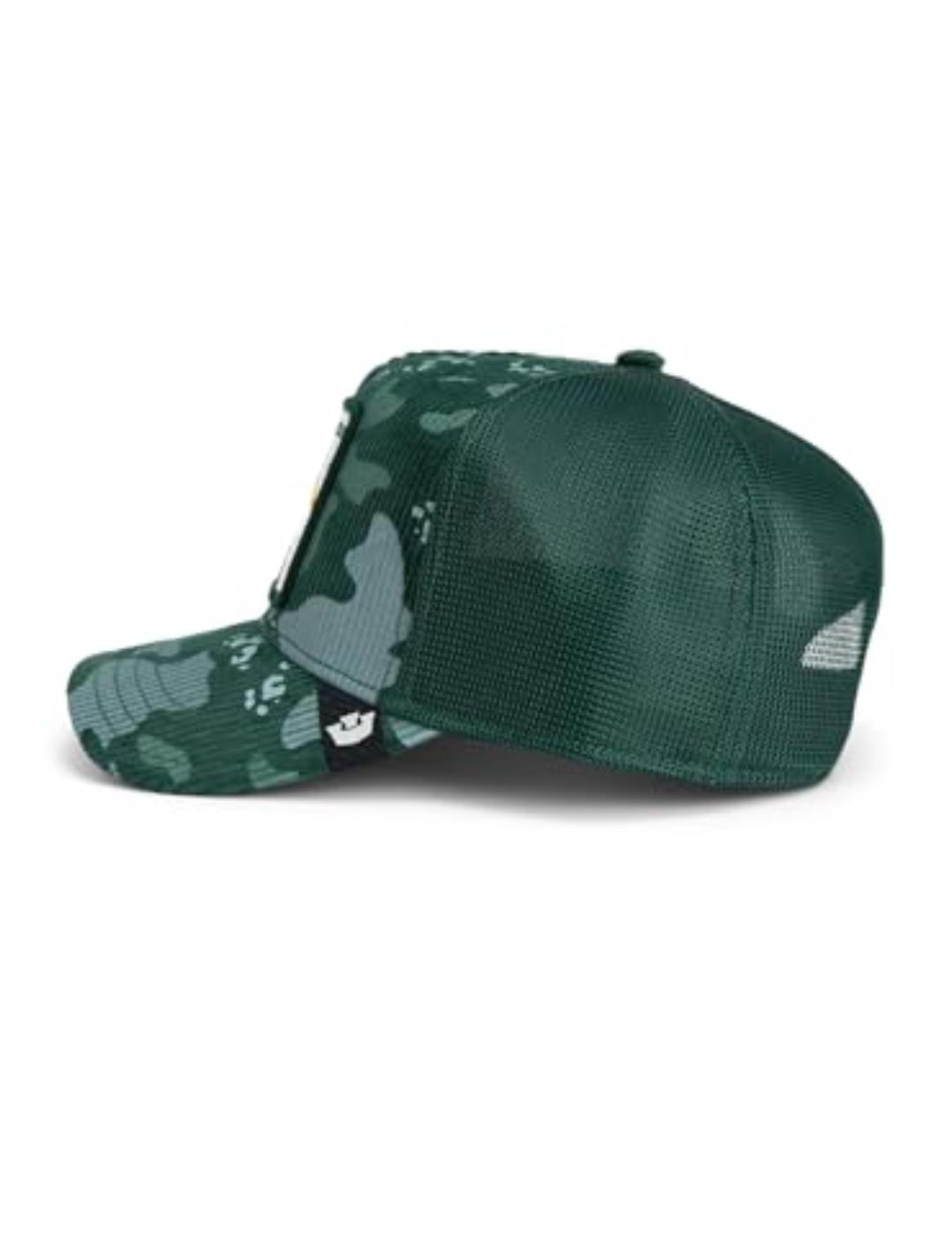 Gorra Goorin Bros Duck Camuflaje pana verd militar unisex