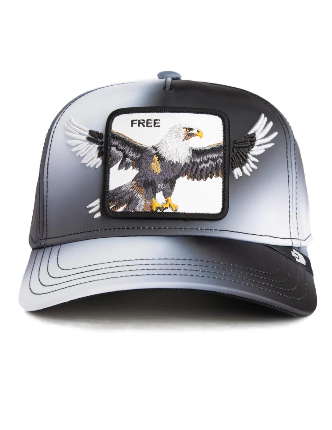 Gorra Goorin Bros Steal This Hat degradada gris-negra unisex