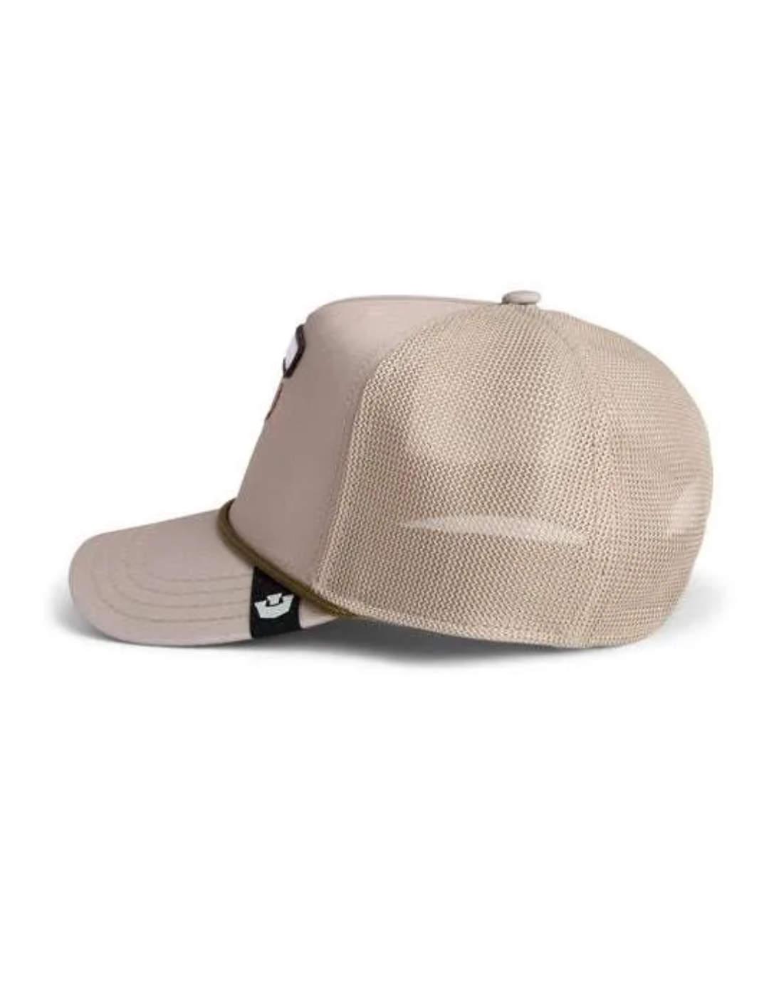 Gorra Goorin Bros CB2 Skull esqueleto de vaca beige unisex