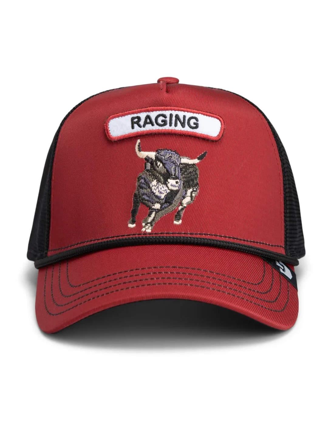 Gorra Goorin Bros GB2 Racing Bull ajustable roja unisex