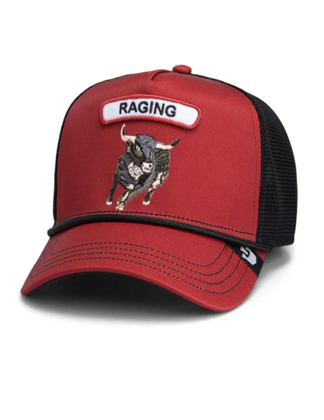 Gorra Goorin Bros GB2 Racing Bull ajustable roja unisex
