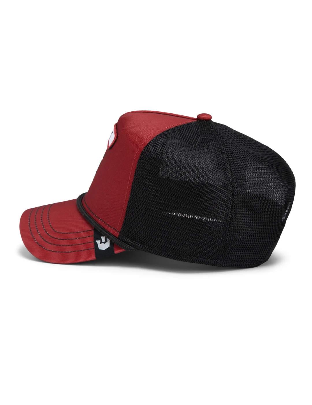 Gorra Goorin Bros GB2 Racing Bull ajustable roja unisex