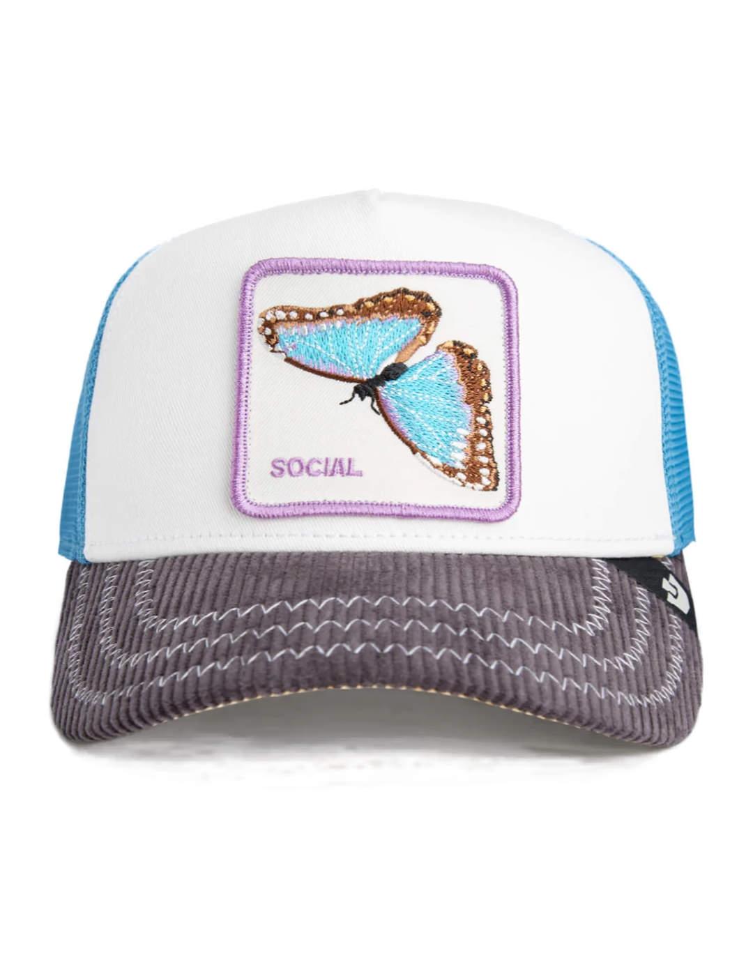 Gorra Goorin Bros Social Remix Mariposa multicolor unisex