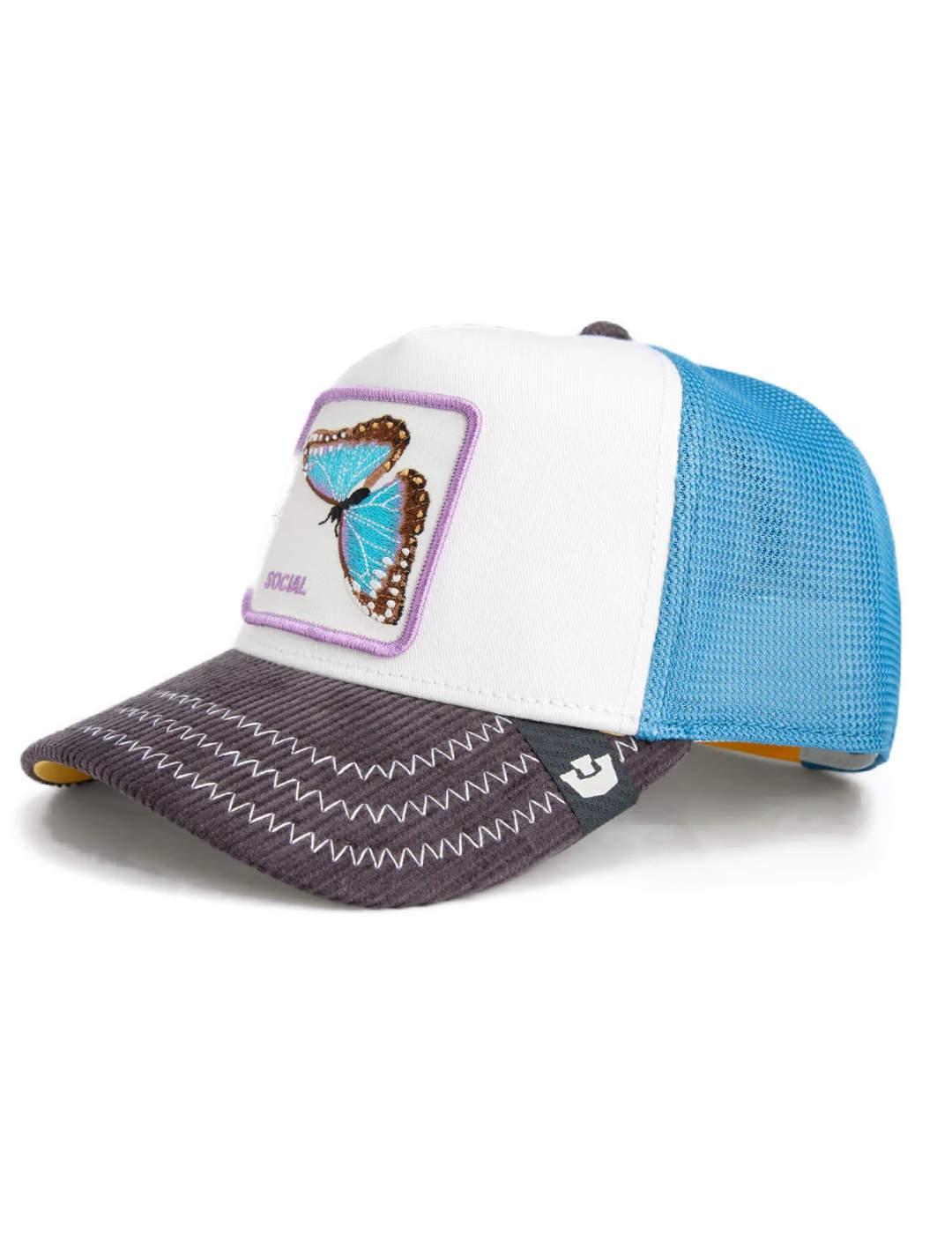 Gorra Goorin Bros Social Remix Mariposa multicolor unisex