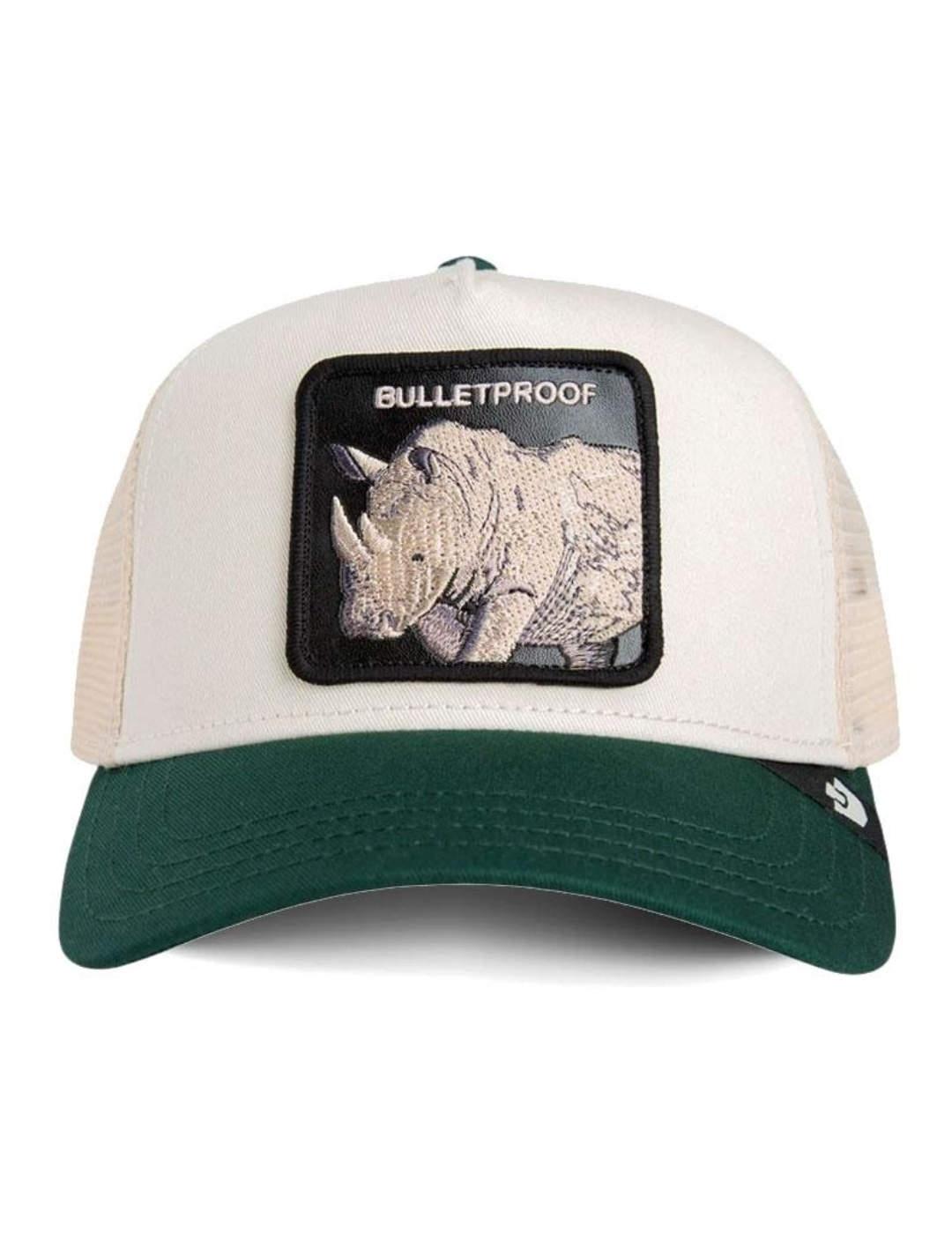 Gorra Goorin Bros Bulletproof verde unisex