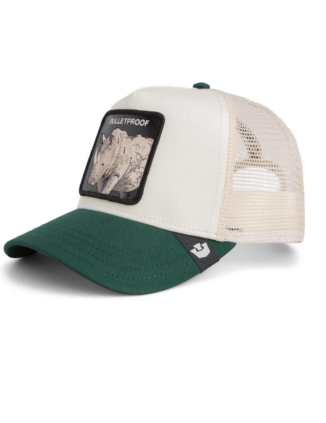 Gorra Goorin Bros Bulletproof verde unisex