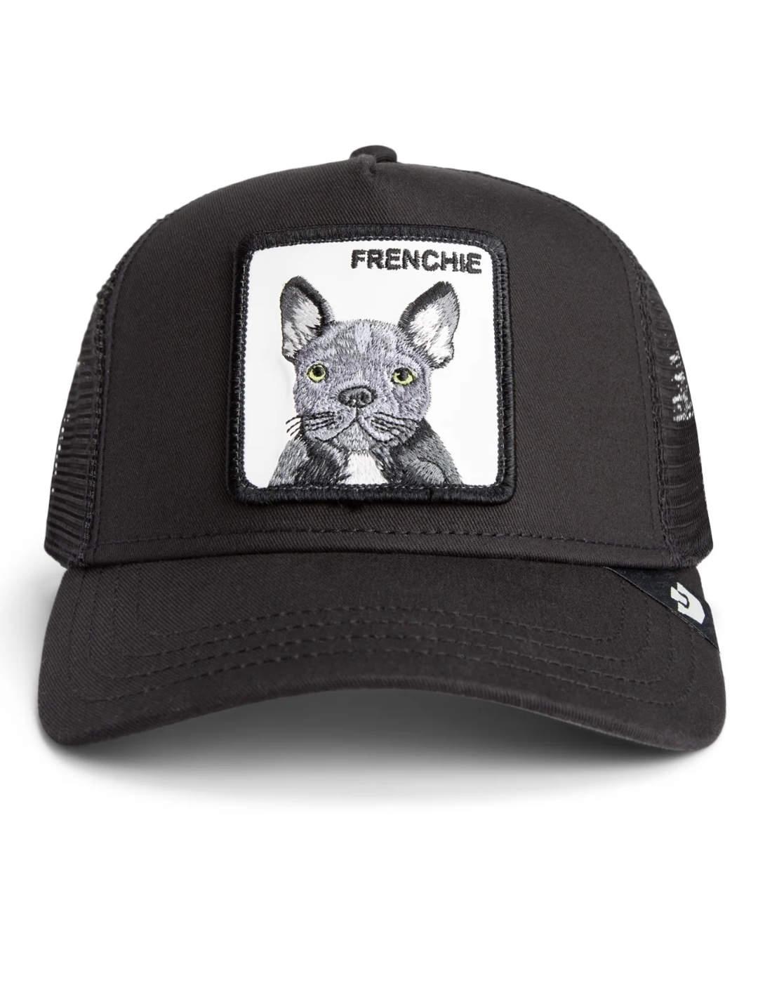 Gorra Goorin Bros Frenchie Trucker ajustable negra unisex