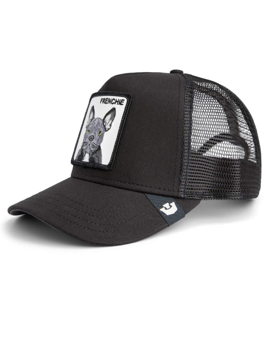 Gorra Goorin Bros Frenchie Trucker ajustable negra unisex