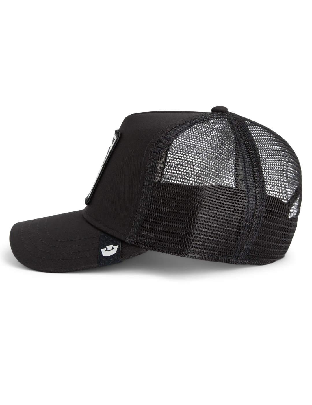 Gorra Goorin Bros Frenchie Trucker ajustable negra unisex