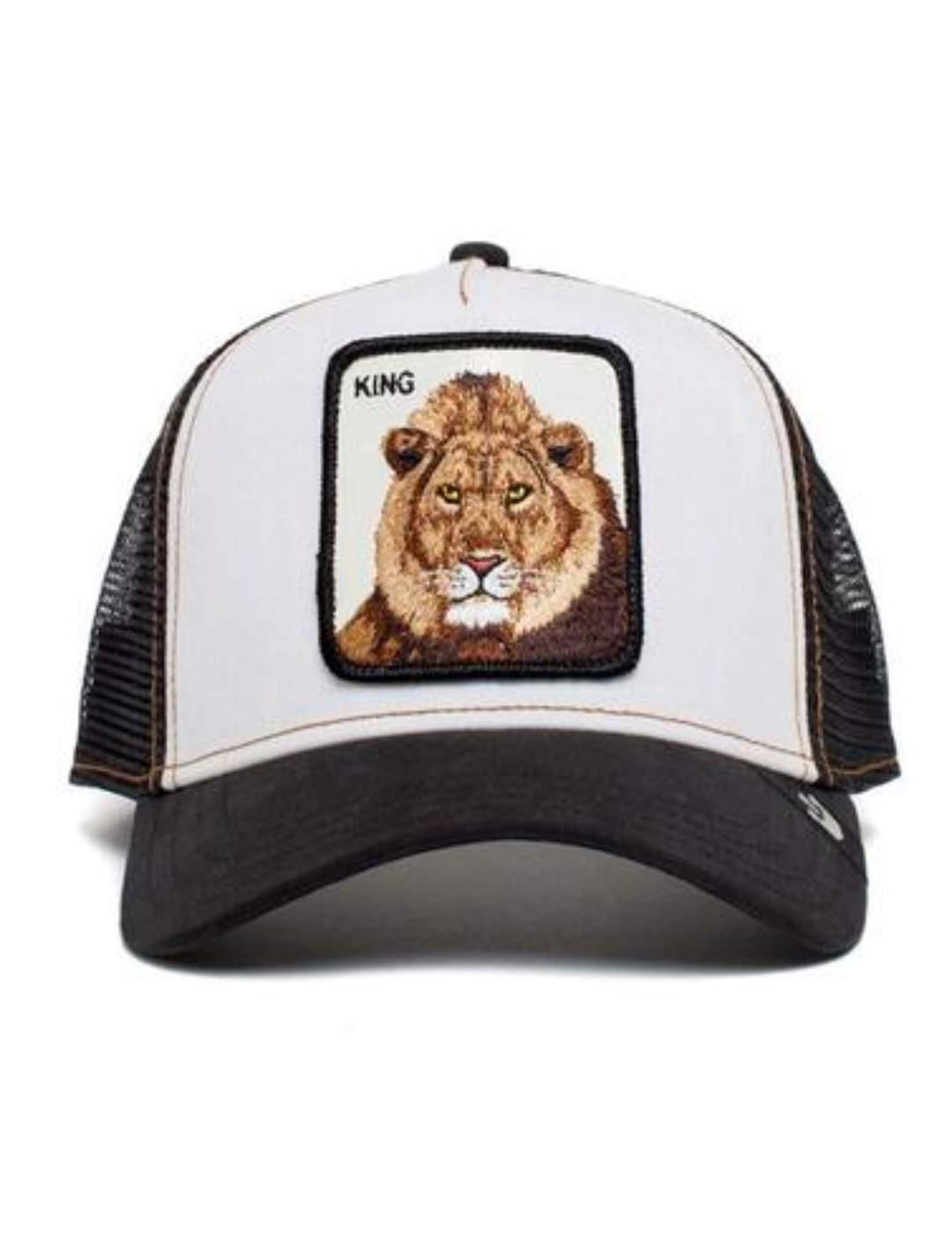 Gorra Goorin Bros King Trucker ajustable negra unisex