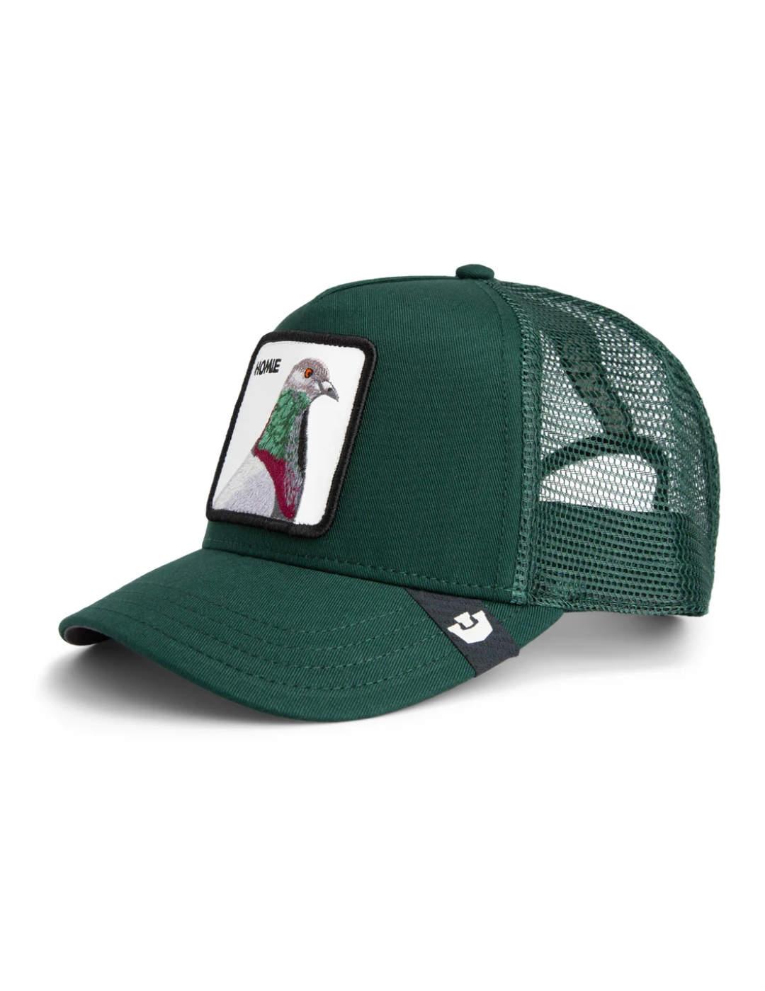 Gorra Goorin Bros The homie Pigeon ajustable verde unisex