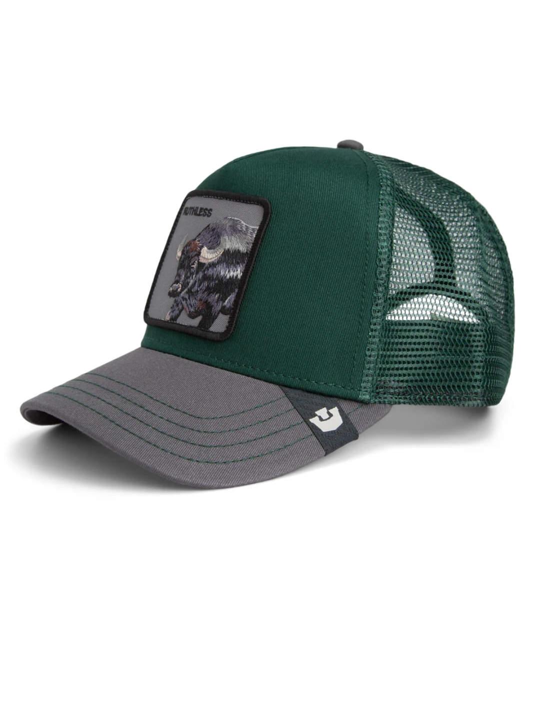 Gorra Goorin Bros Two-Tone Buffalo ajustable verde unisex