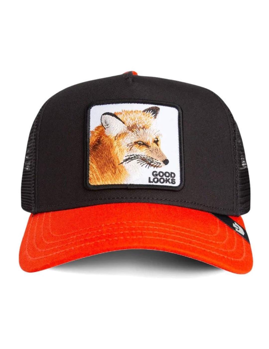 Gorra Goorin Bros Good Looks Fox ajustable roja unisex