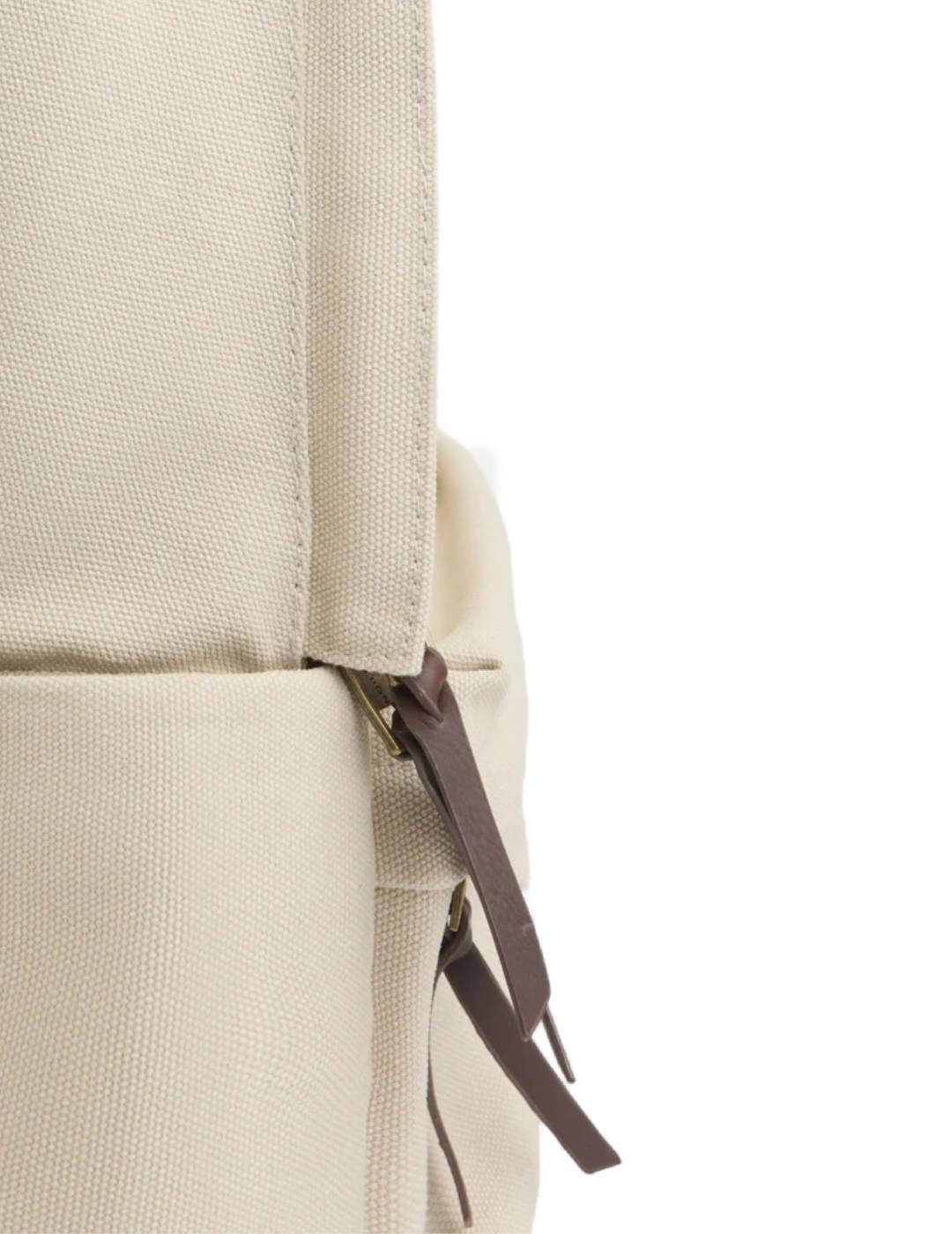 Mochila Silbon sport beige dos compartimentos de hombre