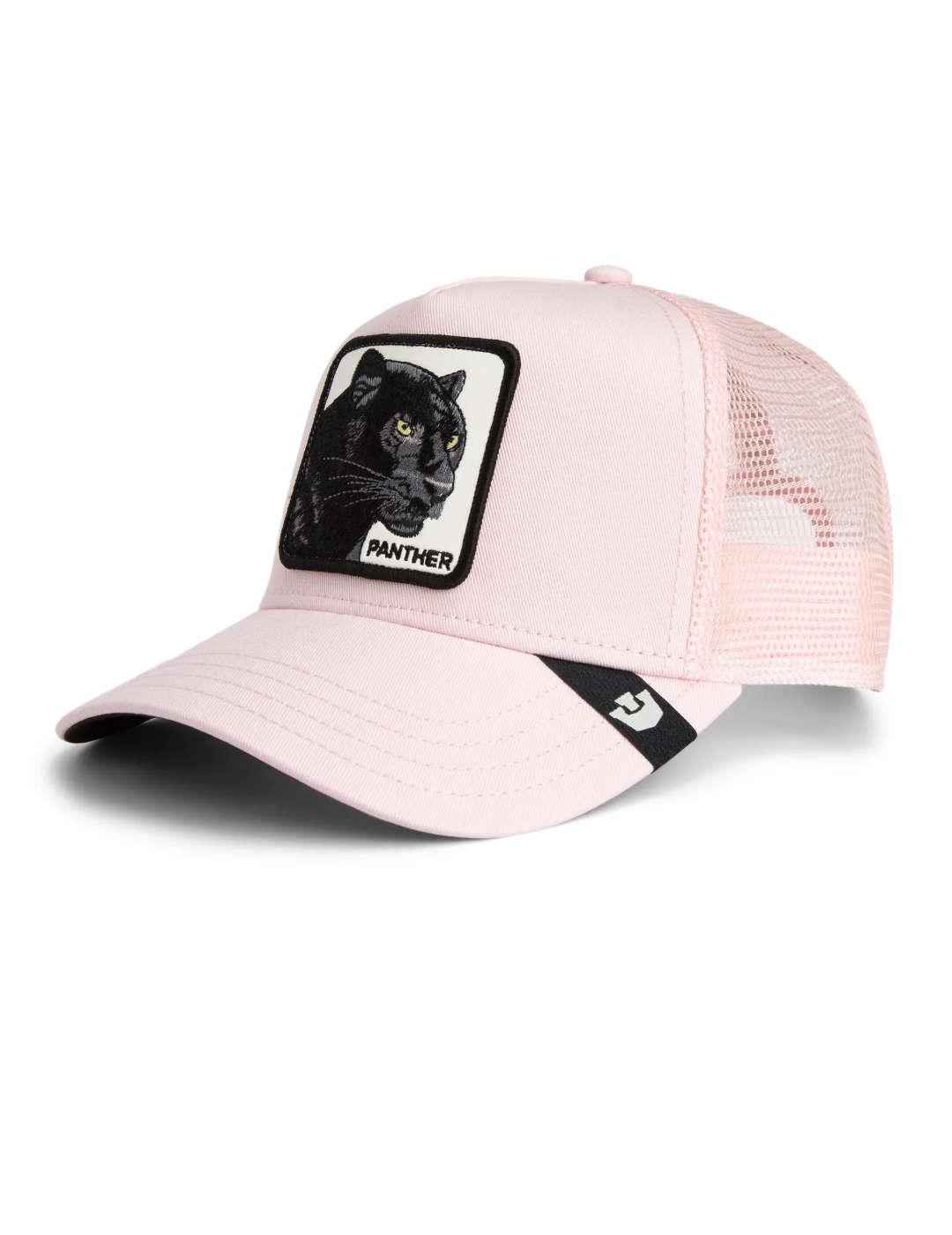 Gorra Goorin Bross Panther rosa con rejilla unisex