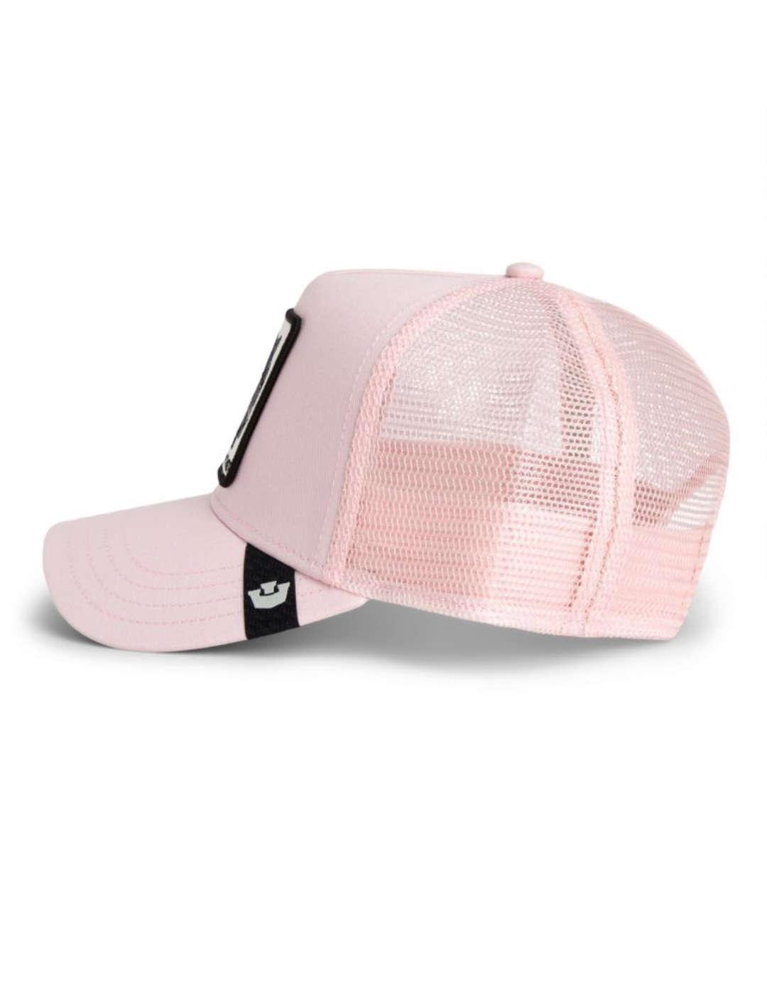 Gorra Goorin Bross Panther rosa con rejilla unisex
