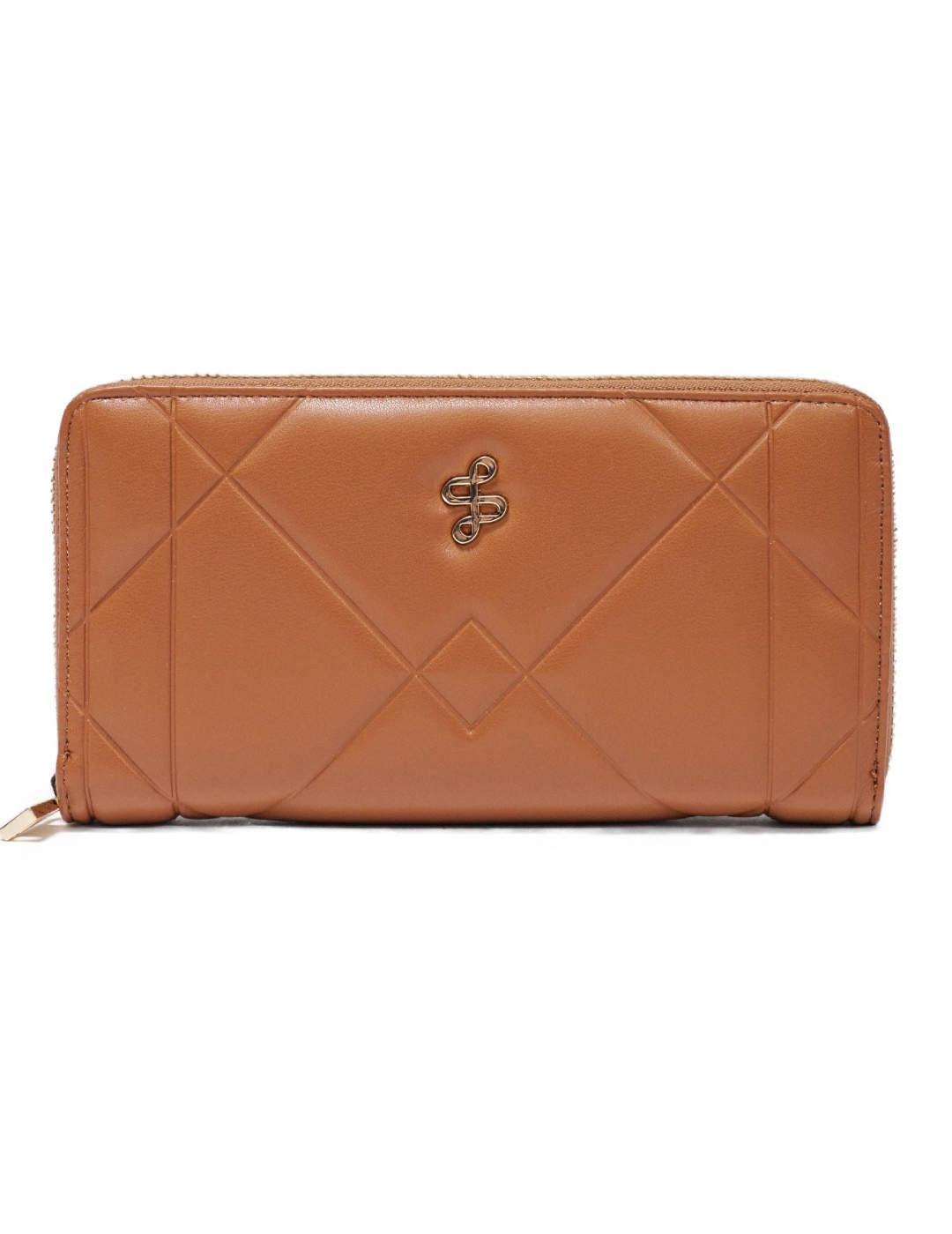 Cartera Salsa camel grande guateado de mujer