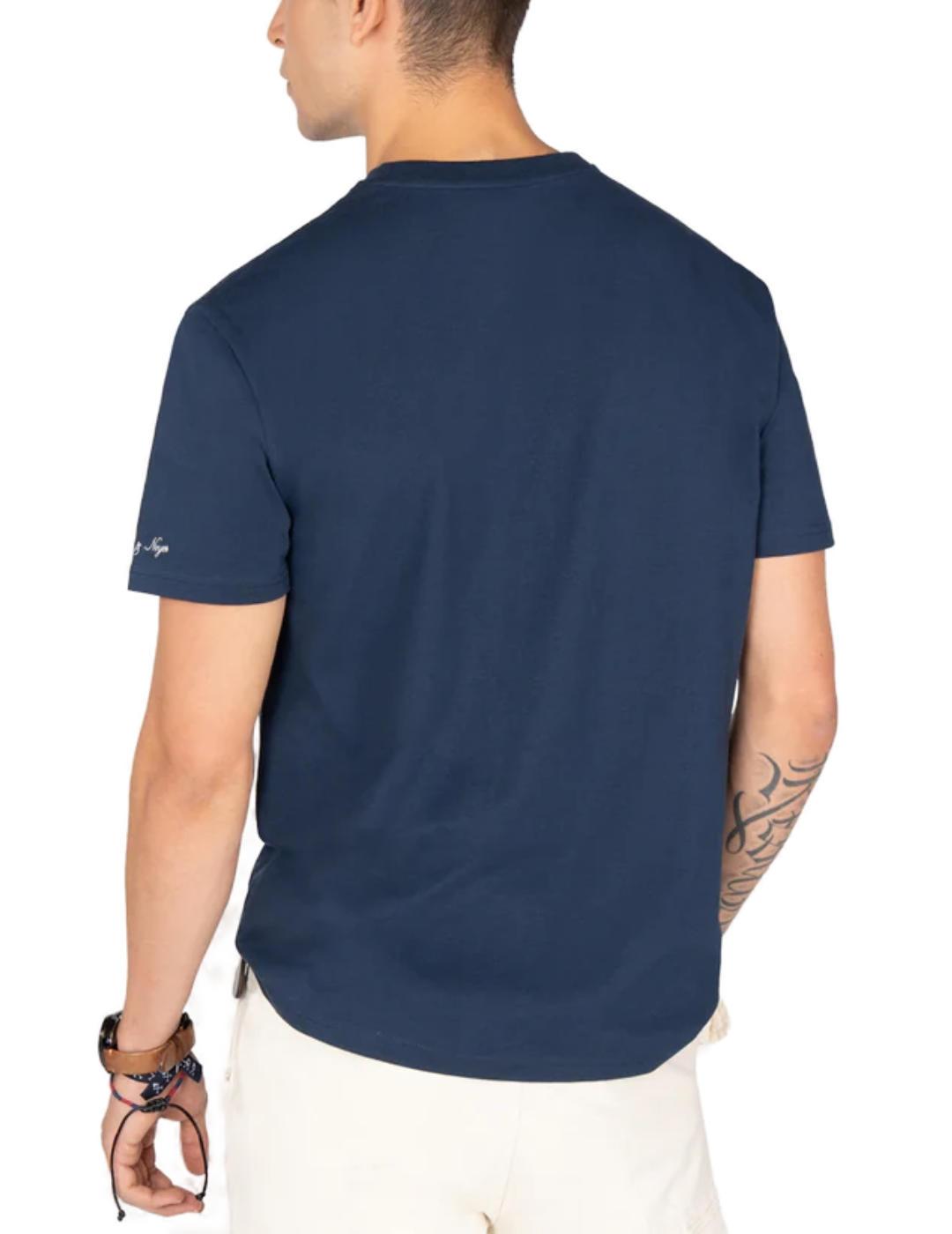 Camiseta Harper&Neyer Icon marino manga corta de hombre
