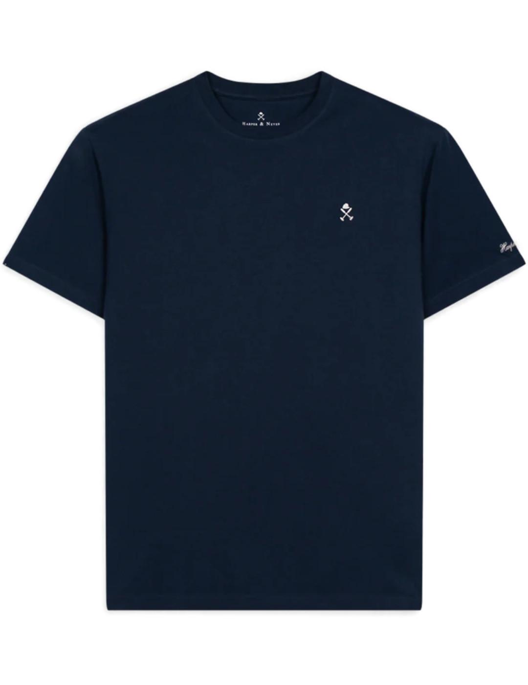 Camiseta Harper&Neyer Icon marino manga corta de hombre