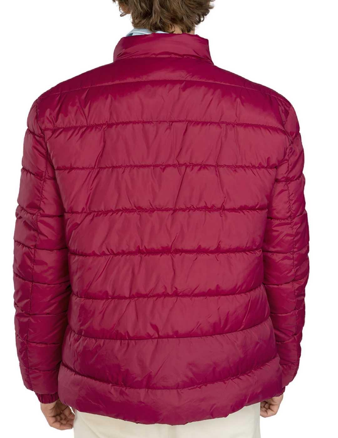 Parka Harper&Neyer Galway burdeos acolchada para hombre