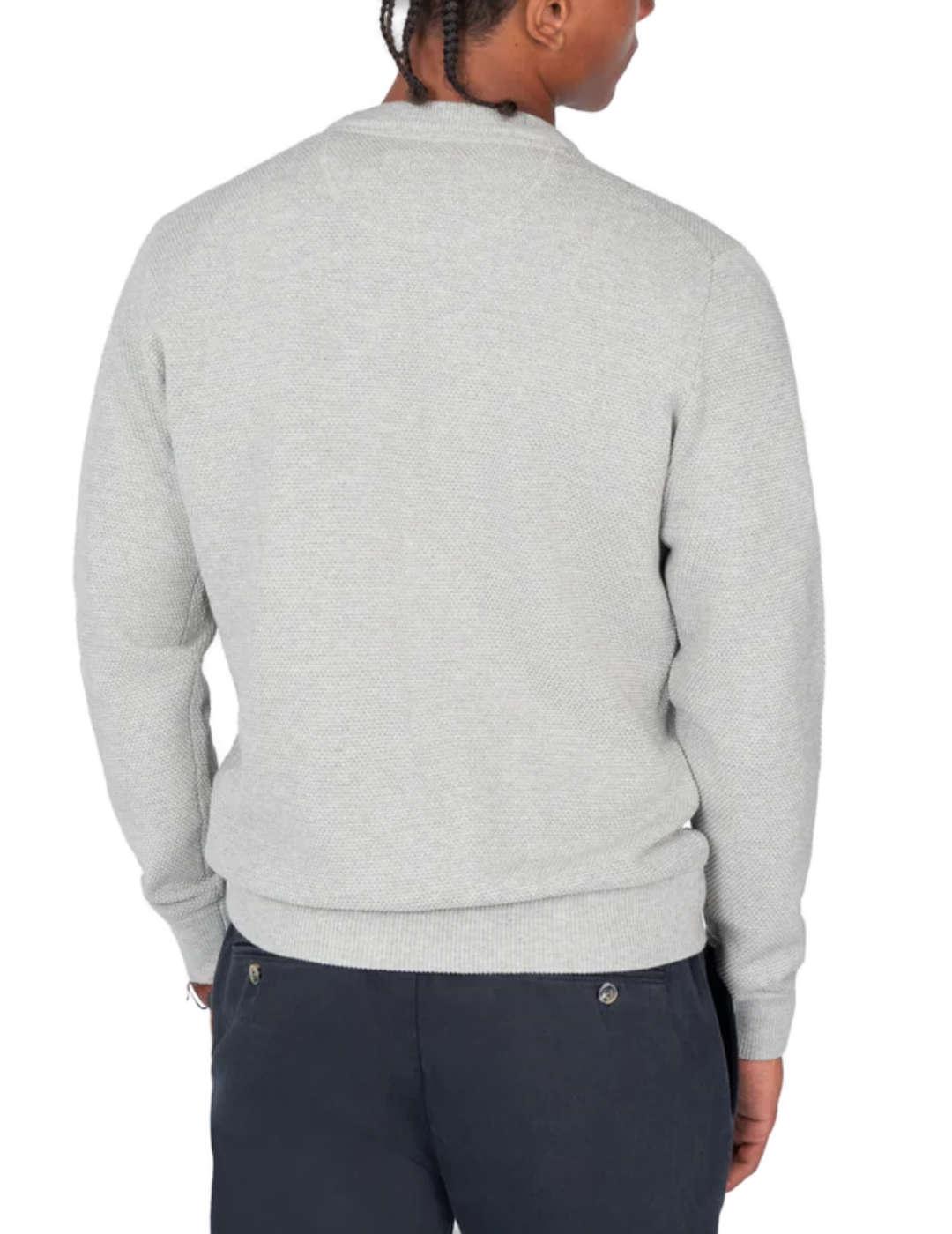 Jersey Harper&Neyer Chicago gris textura para hombre