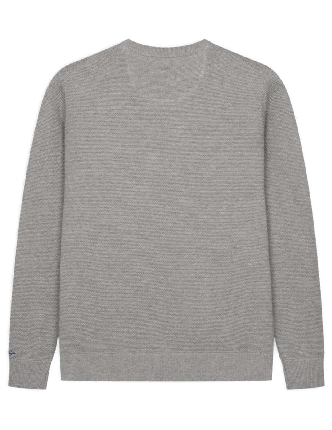 Jersey Harper&Neyer Chicago gris textura para hombre